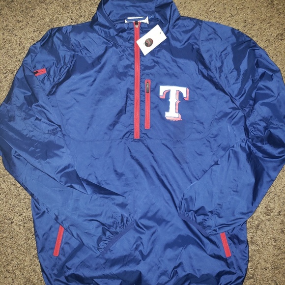Texas Rangers Rain Jacket - Picture 2 of 3